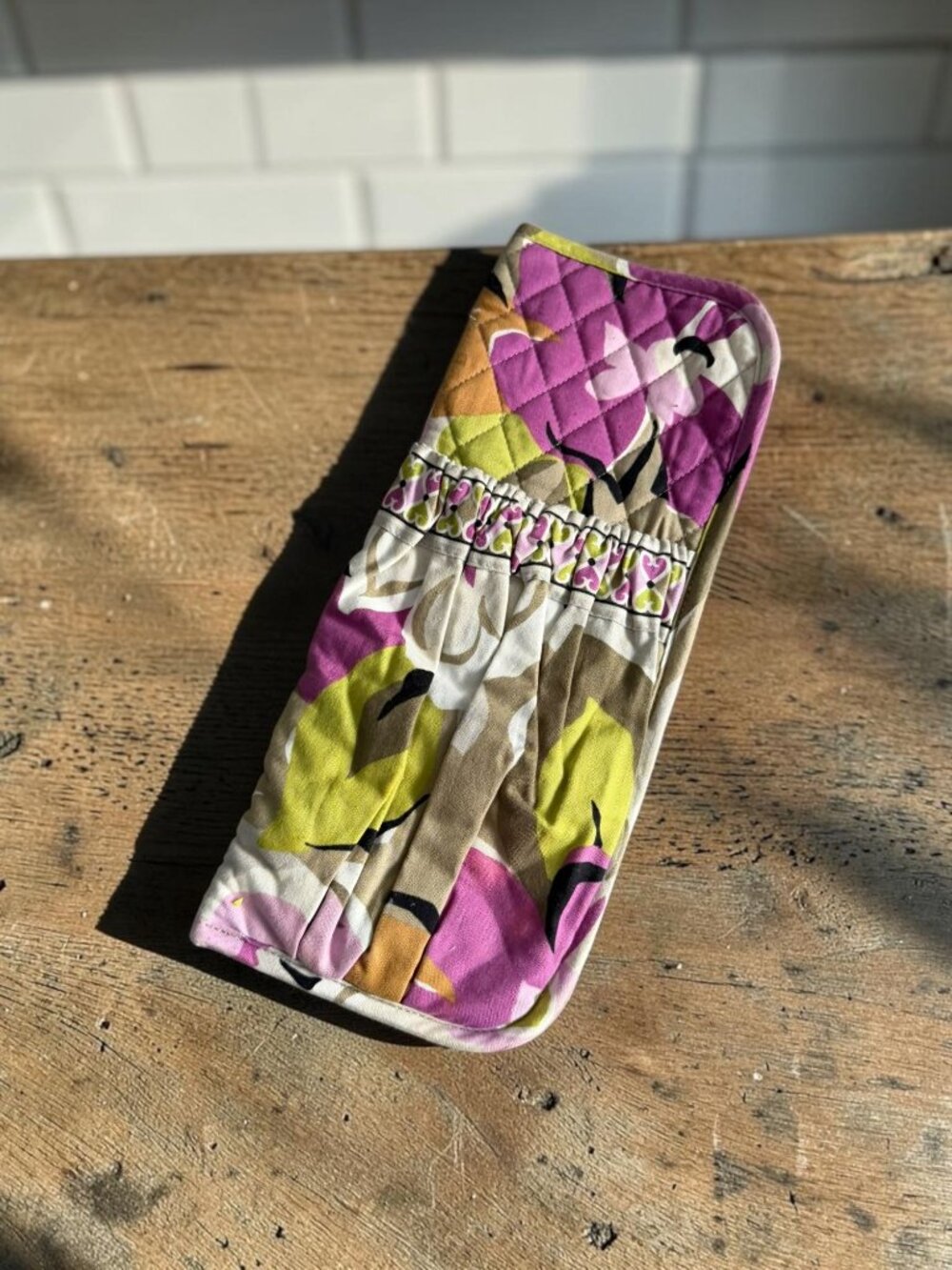 VERA BRADLEY Portobello Road Hot Iron Holder Travel Cover